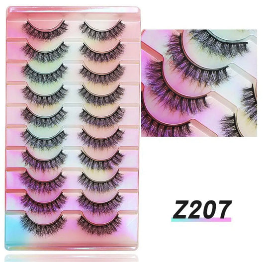 Eyelashes, Style Tm207, Premium and Natural Eyelashes