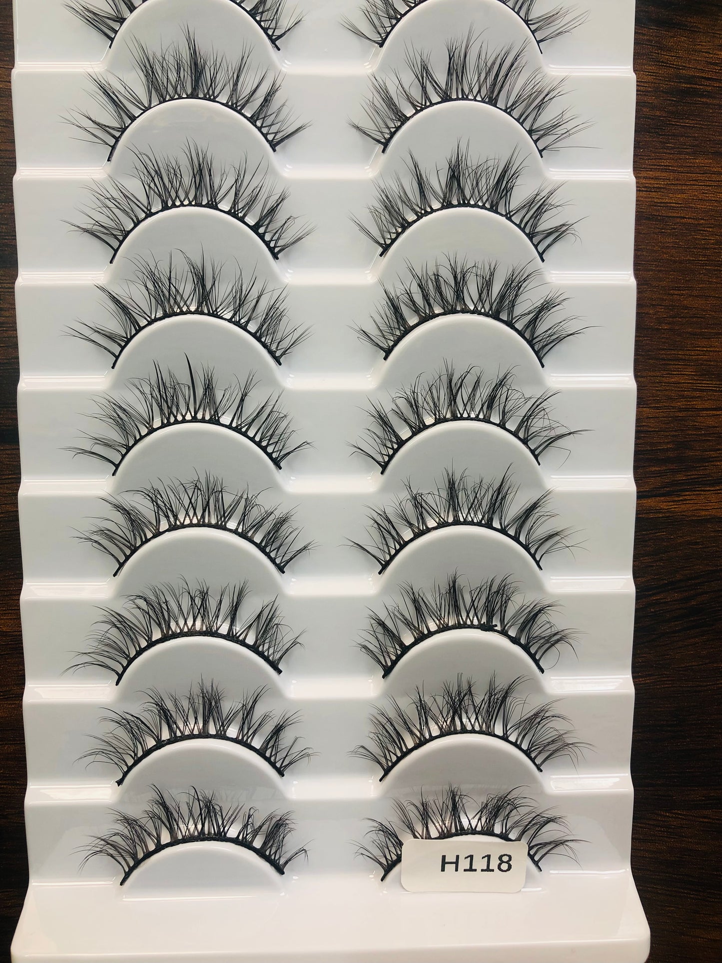 Eyelashes, Style H118, Premium and Natural Eyelashes