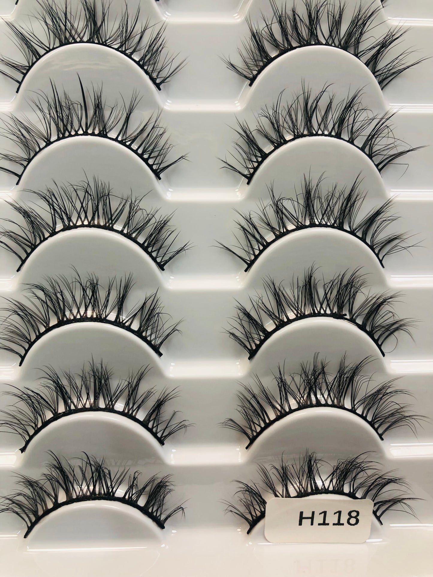 Eyelashes, Style H118, Premium and Natural Eyelashes