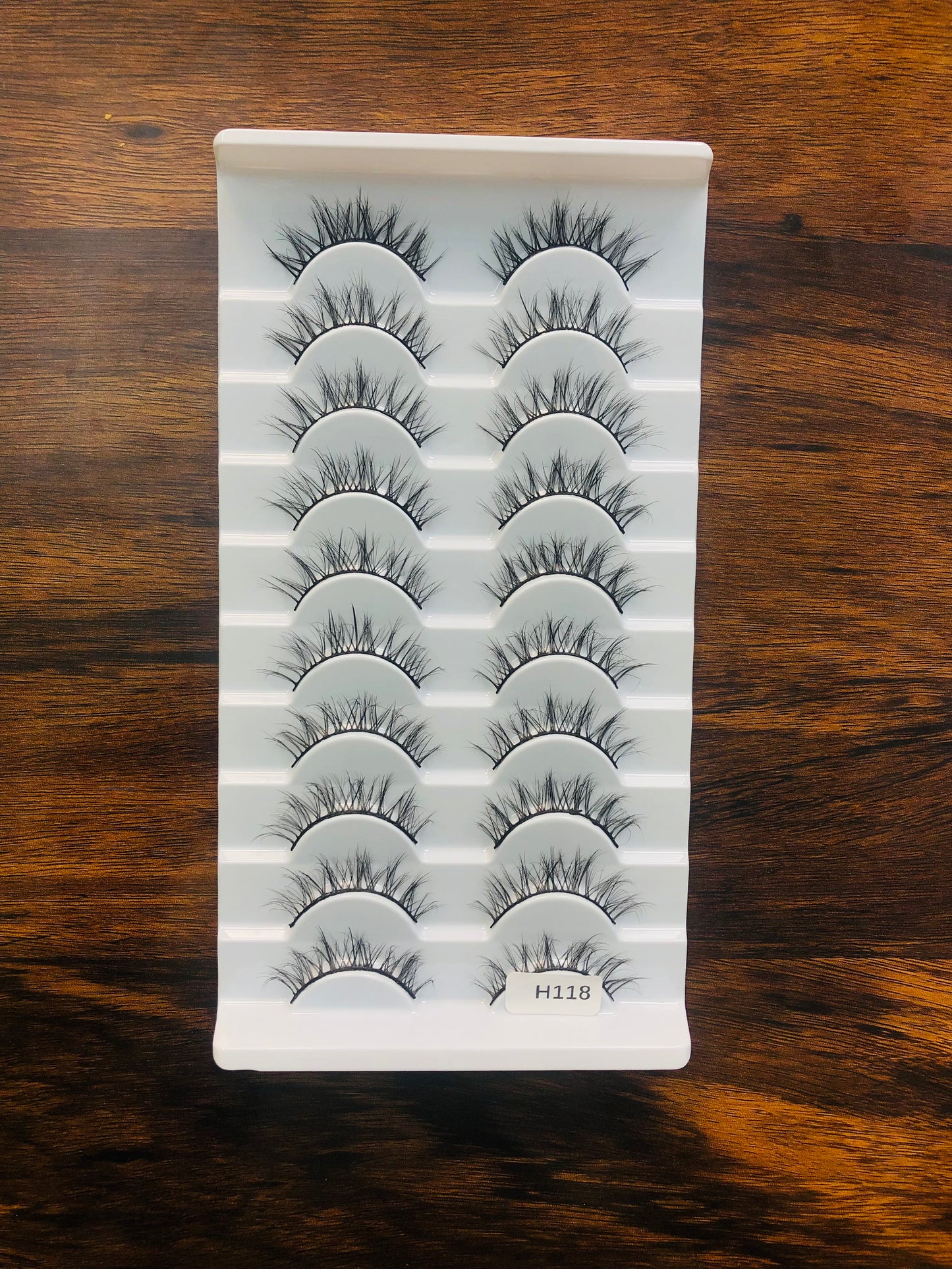 Eyelashes, Style H118, Premium and Natural Eyelashes