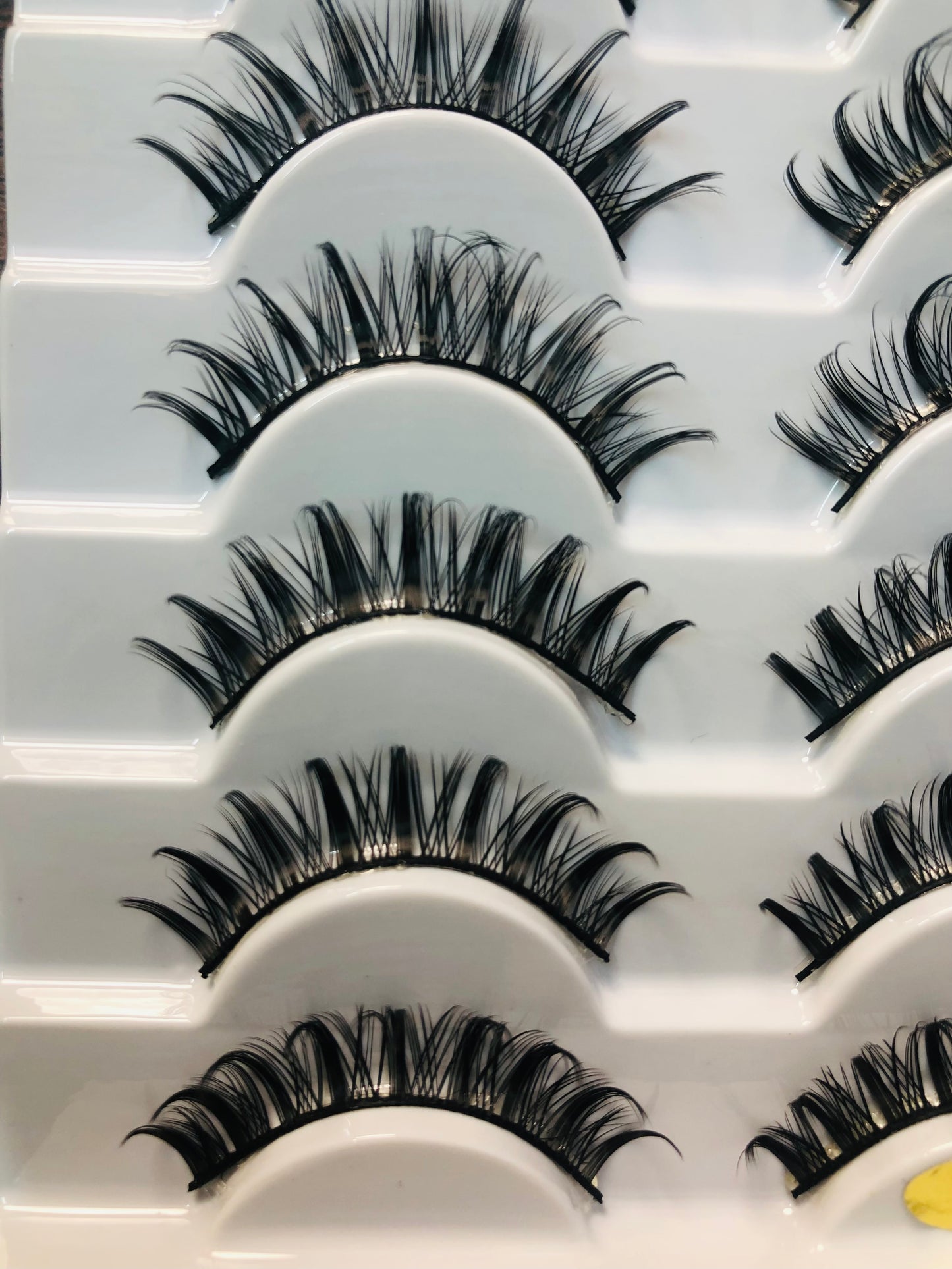 Eyelashes, Style TK06, Premium and Natural Eyelashes (Curved)