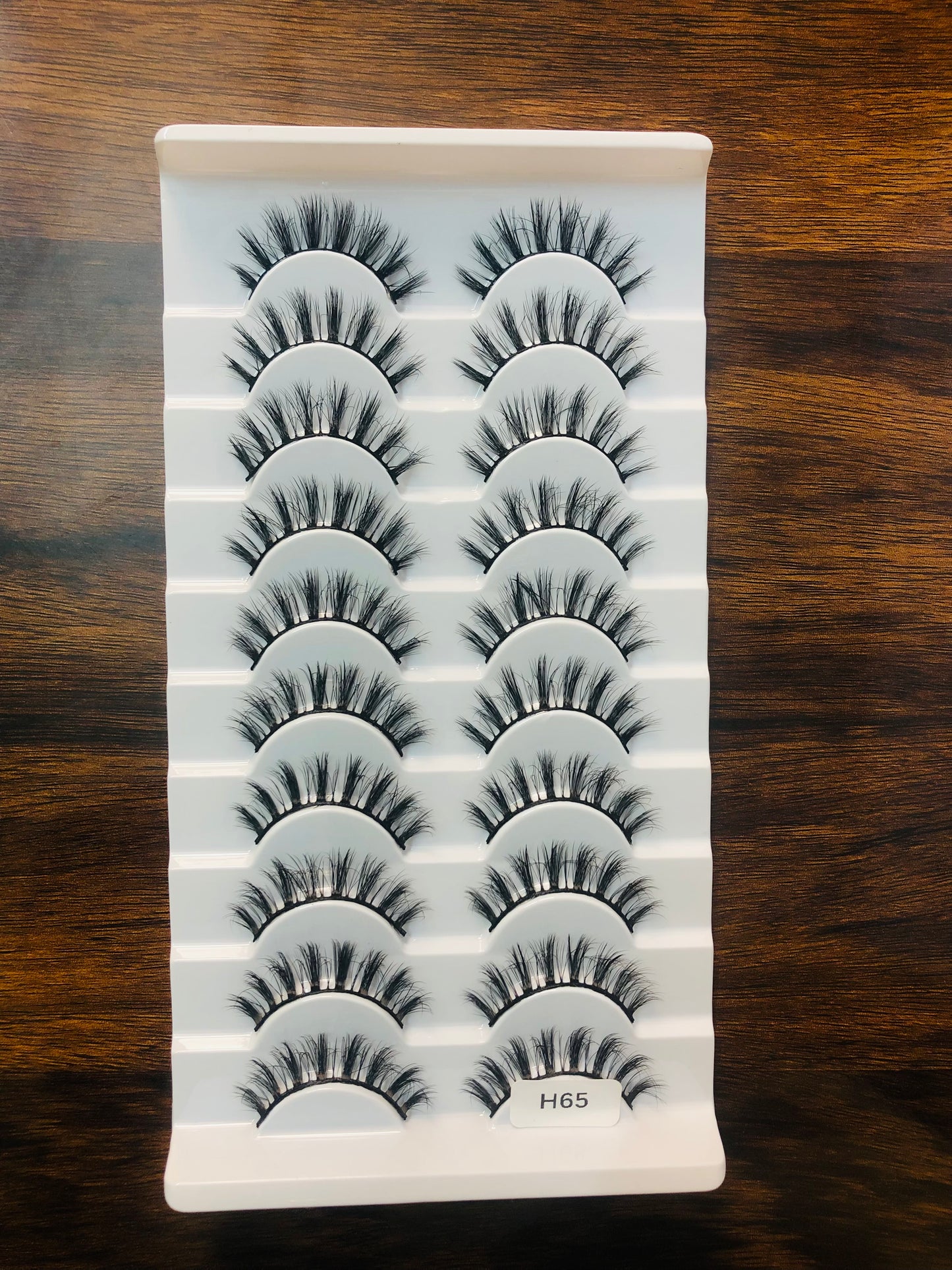 Eyelashes, Style H65, Premium and Natural Eyelashes