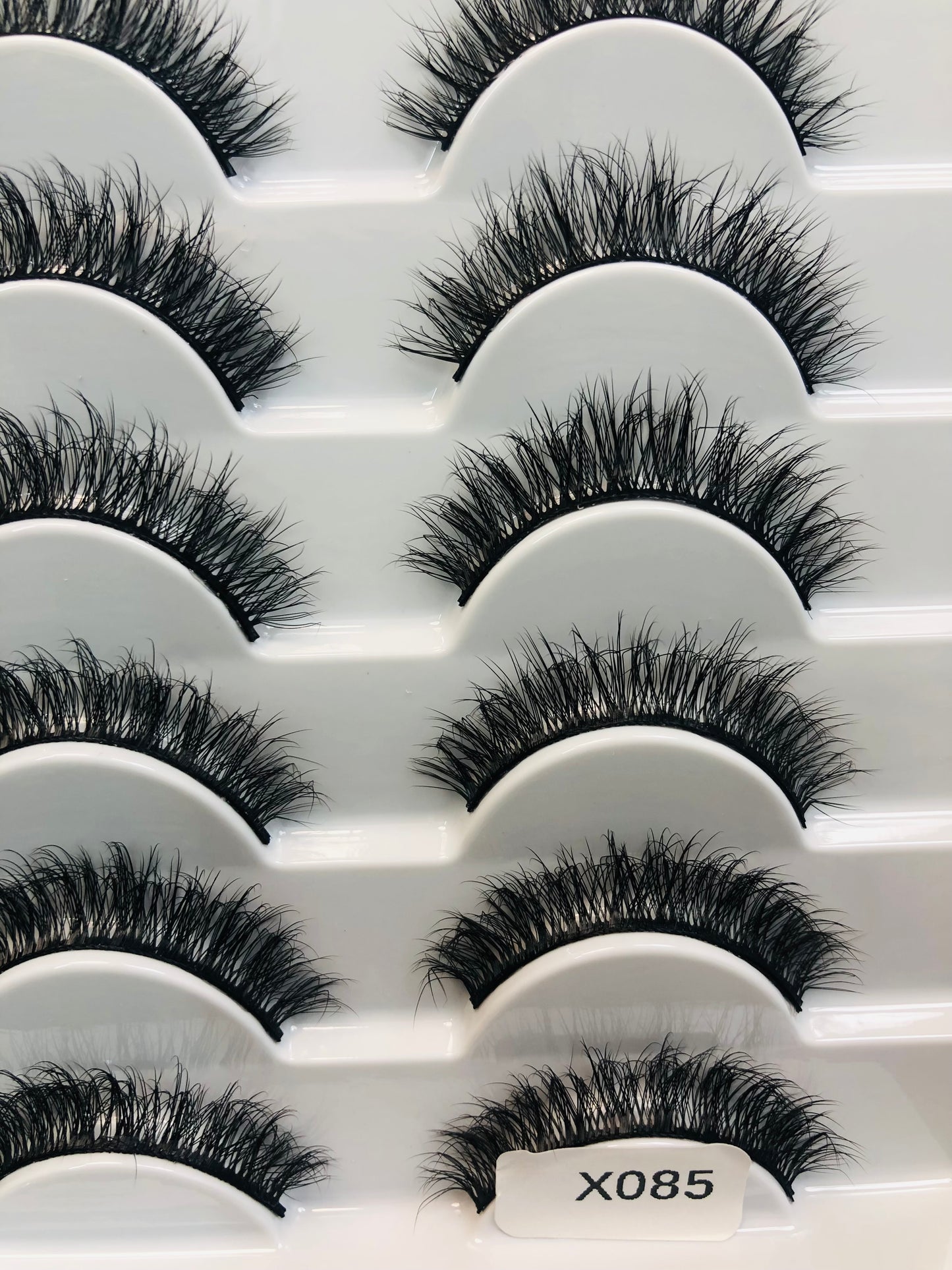 Eyelashes, Style X085, Premium and Natural Eyelashes