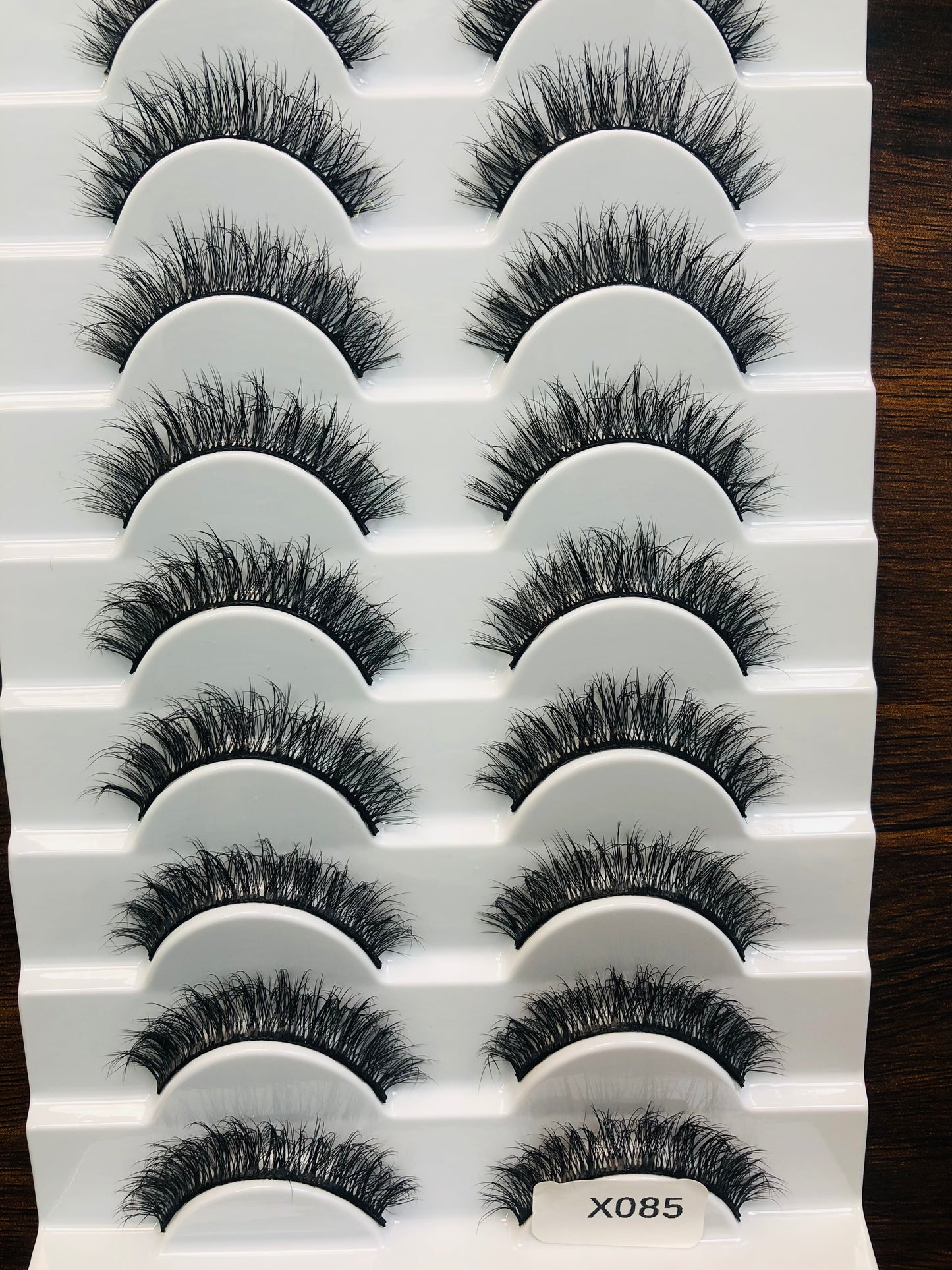 Eyelashes, Style X085, Premium and Natural Eyelashes