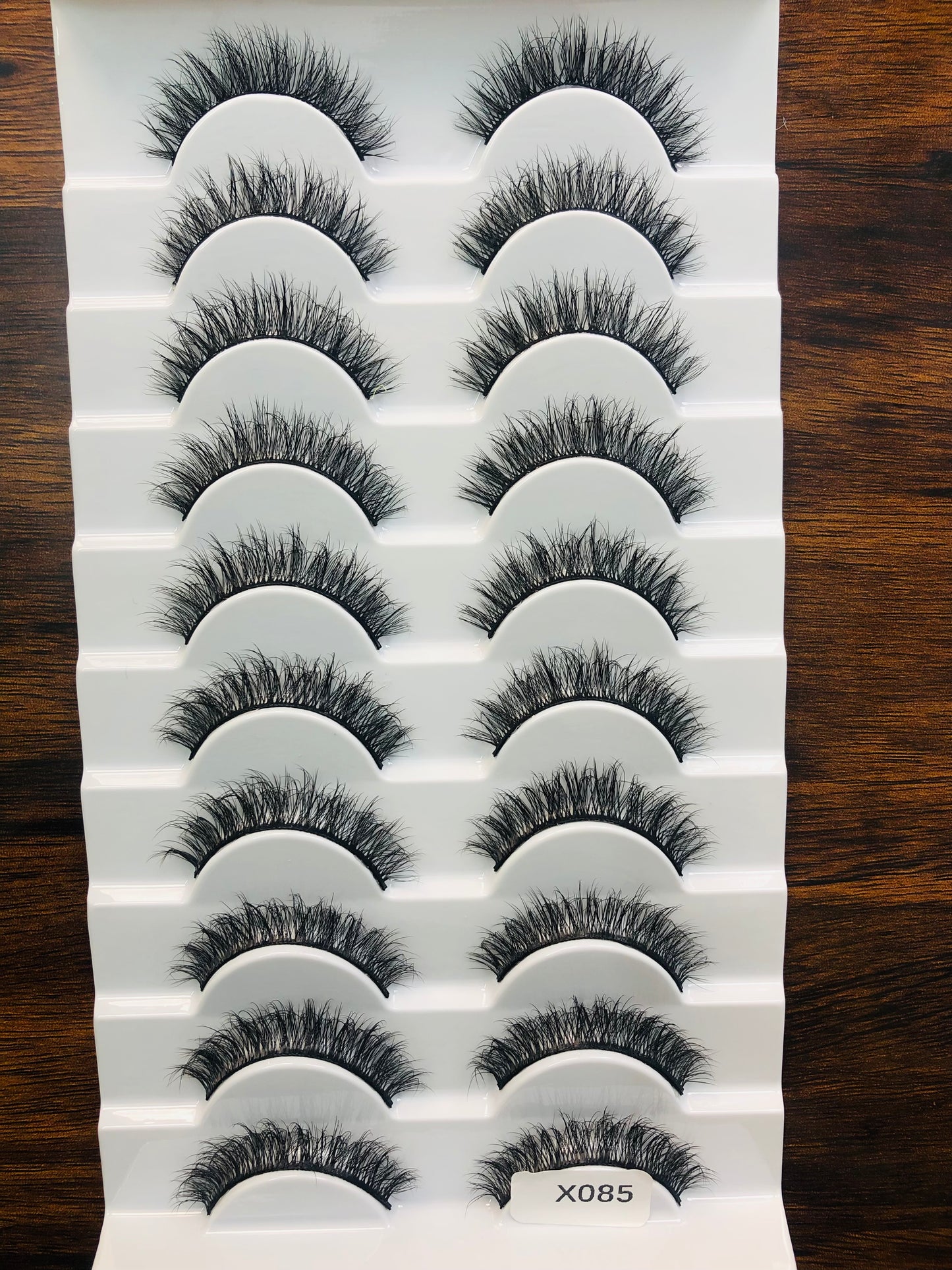 Eyelashes, Style X085, Premium and Natural Eyelashes