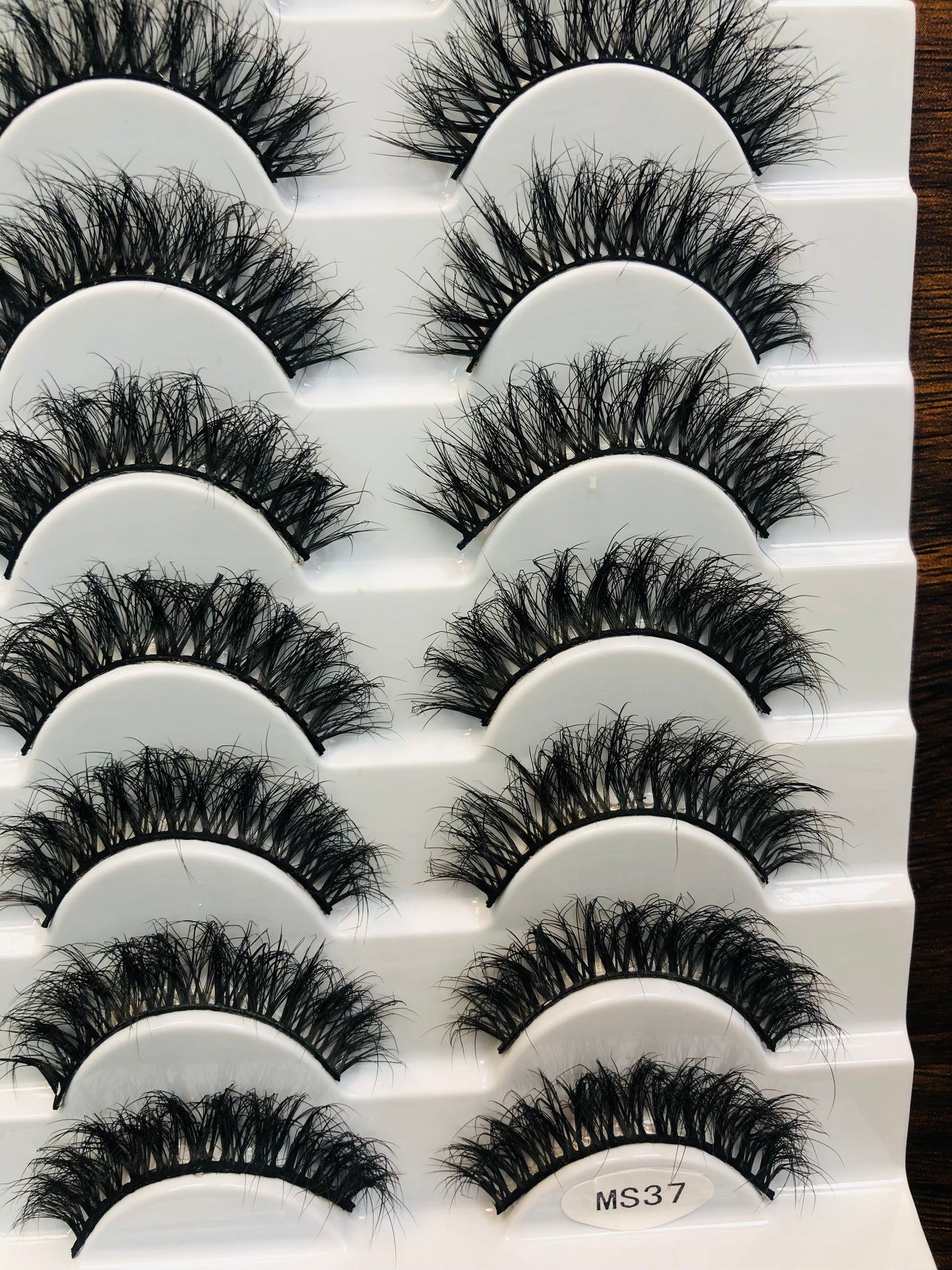 Eyelashes, Style MS37, Premium and Natural Eyelashes