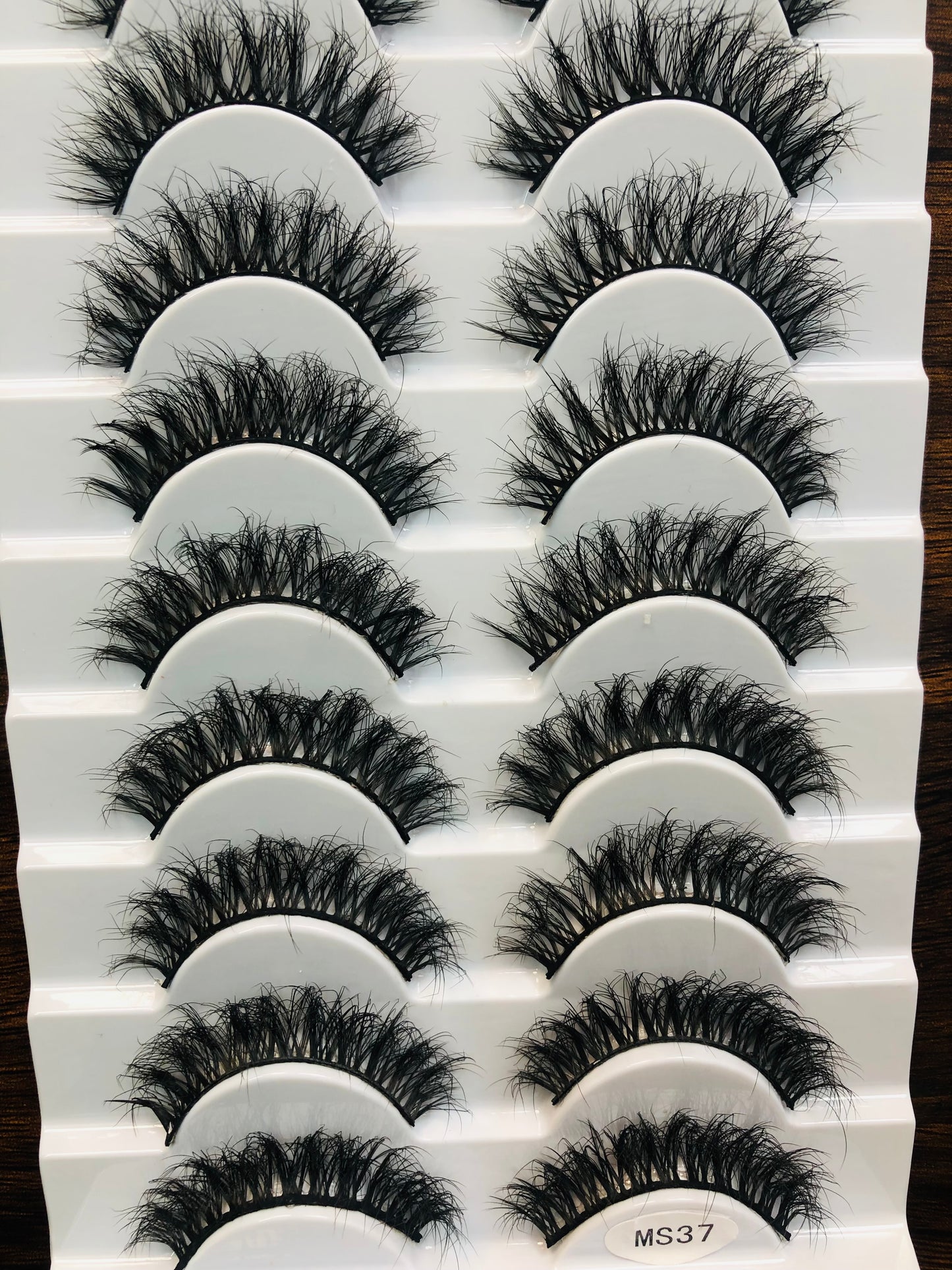 Eyelashes, Style MS37, Premium and Natural Eyelashes