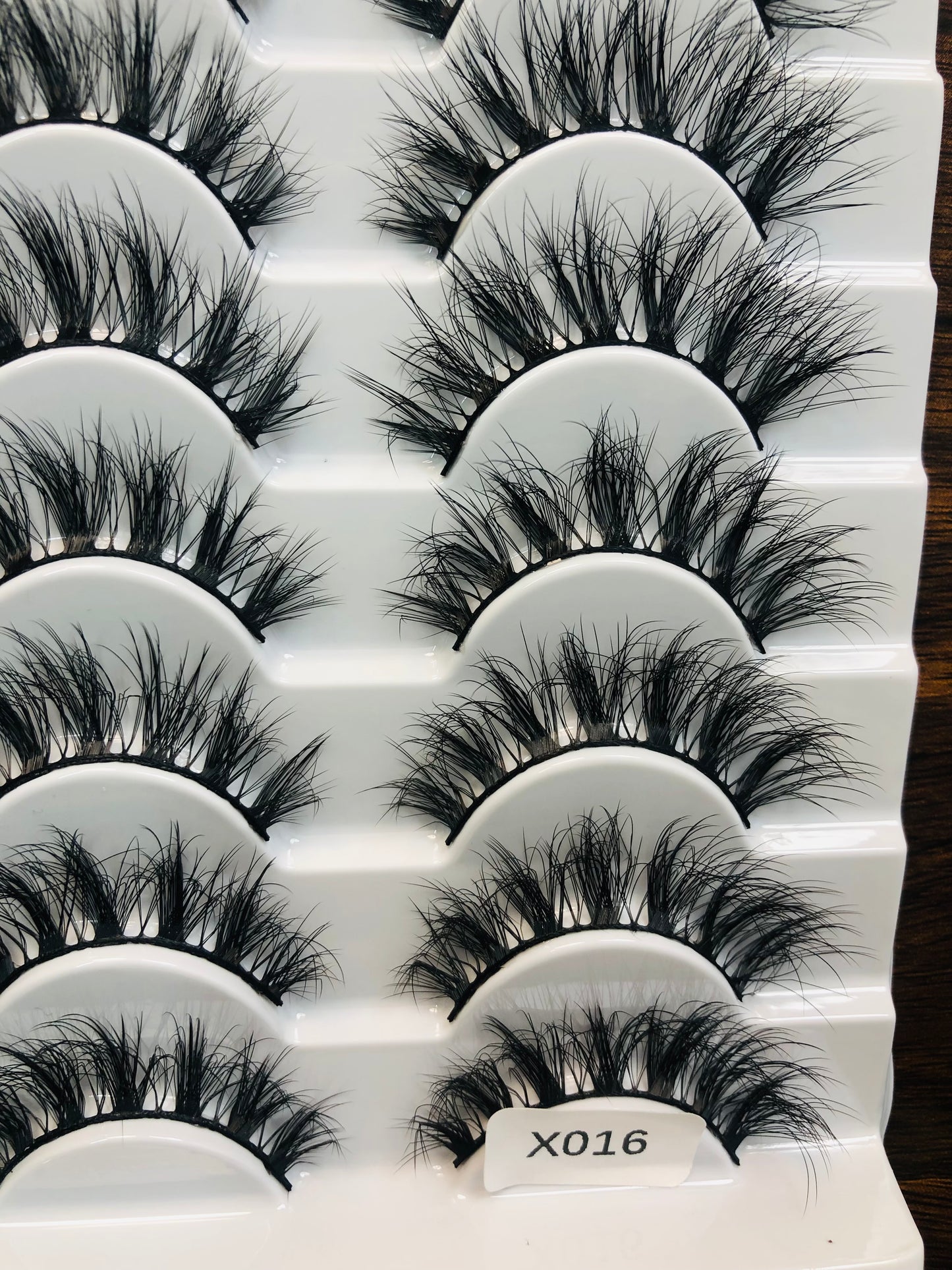 Eyelashes, Style X016, Premium and Natural Eyelashes