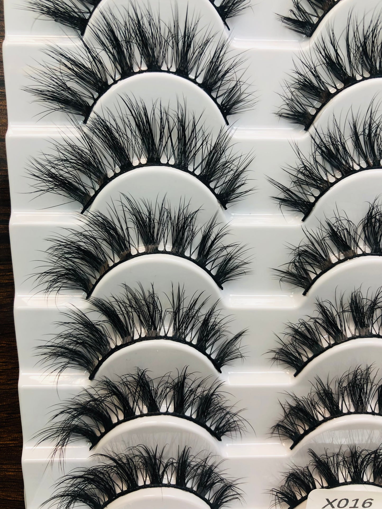 Eyelashes, Style X016, Premium and Natural Eyelashes