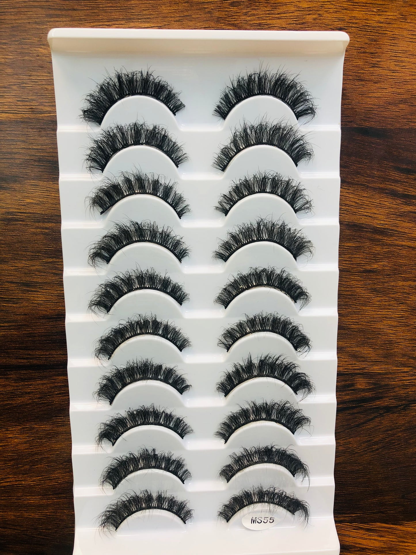 Eyelashes, Style MS55, Premium and Natural Eyelashes