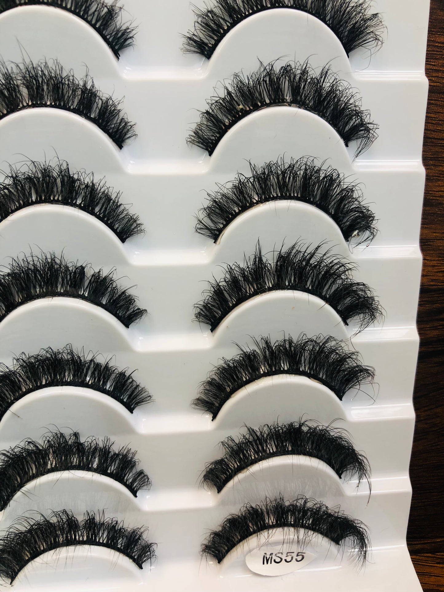 Eyelashes, Style MS55, Premium and Natural Eyelashes