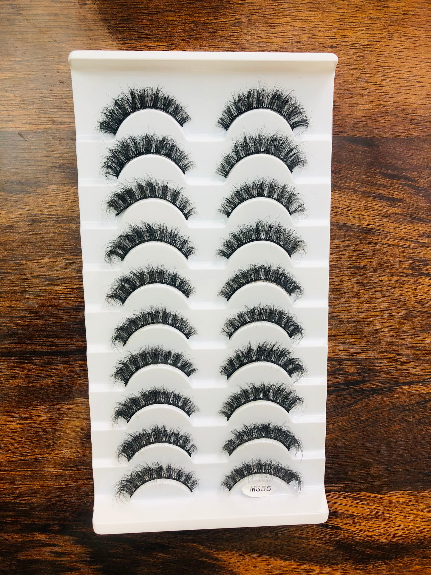 Eyelashes, Style MS55, Premium and Natural Eyelashes