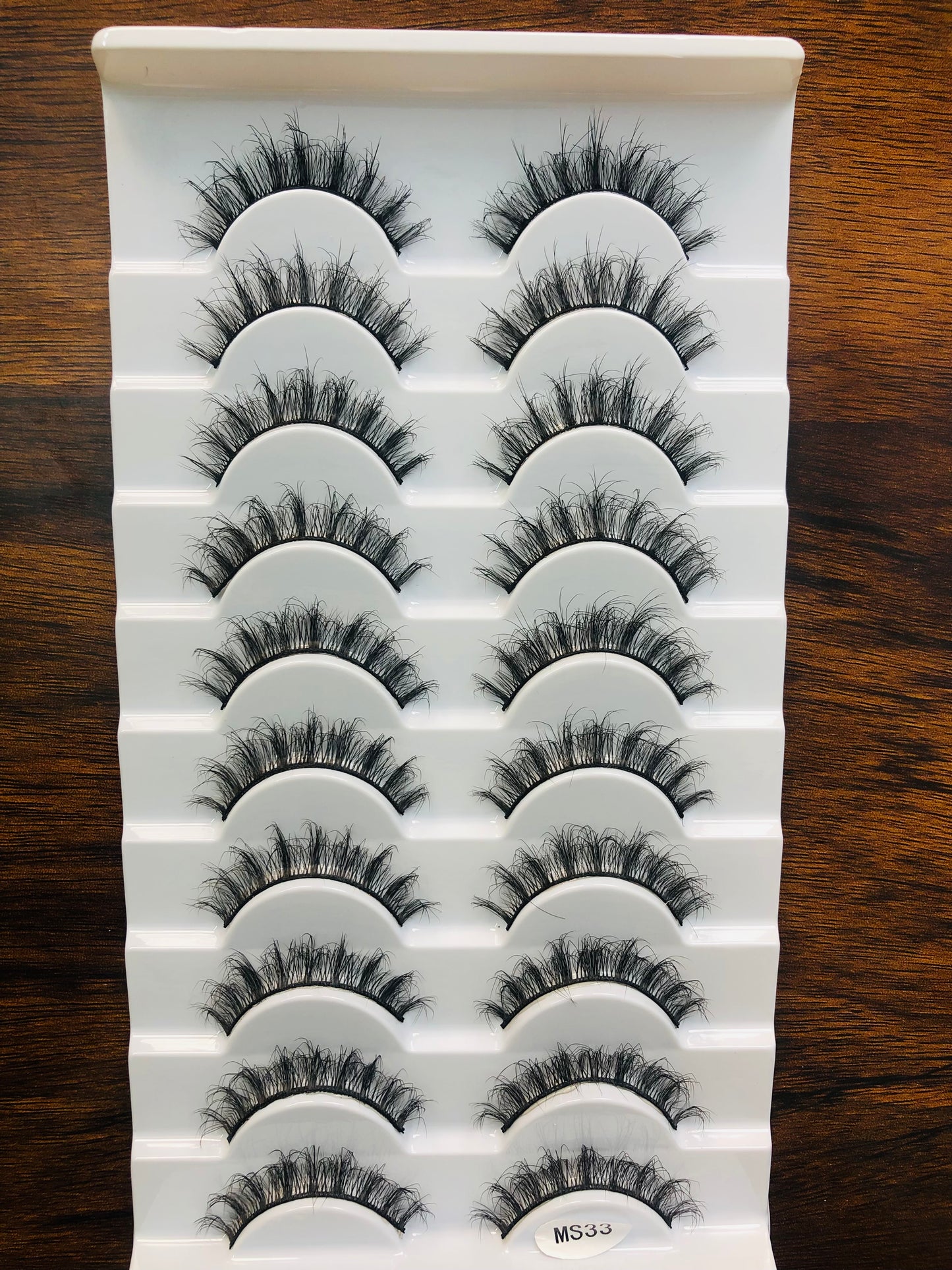 Eyelashes, Style MS33, Premium and Natural Eyelashes