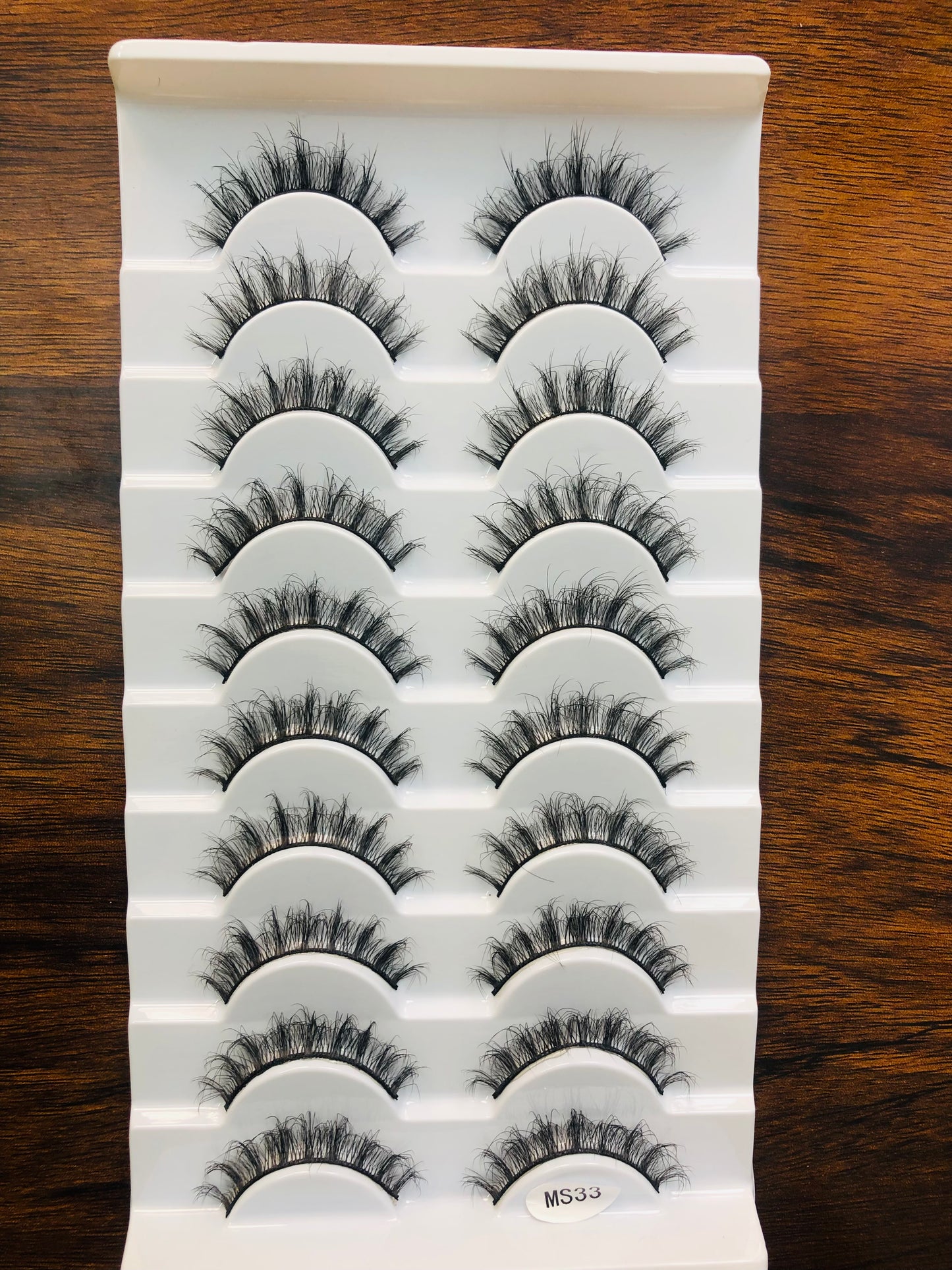 Eyelashes, Style MS33, Premium and Natural Eyelashes