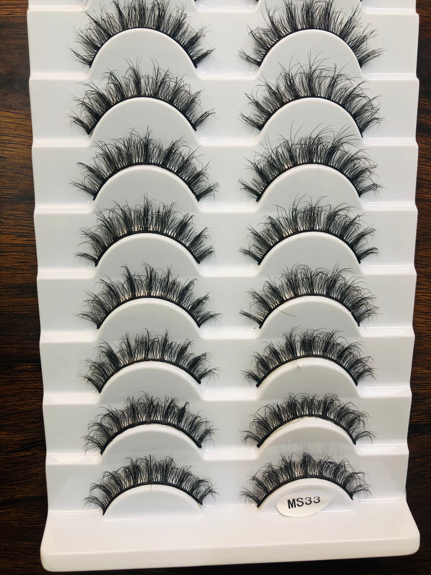 Eyelashes, Style MS33, Premium and Natural Eyelashes