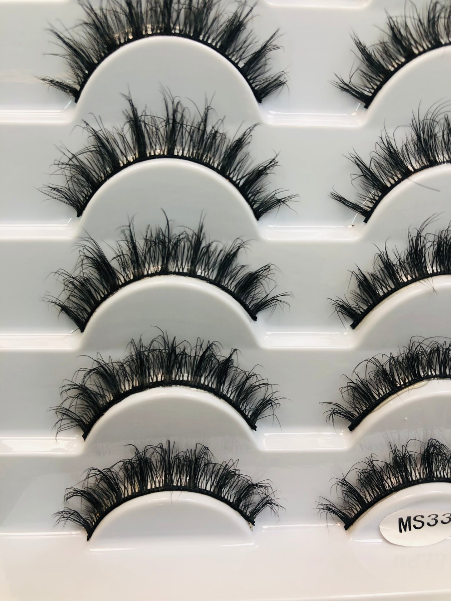 Eyelashes, Style MS33, Premium and Natural Eyelashes