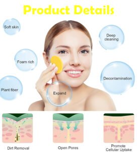 Facial and Makeup Remover Compressed Sponges i3121